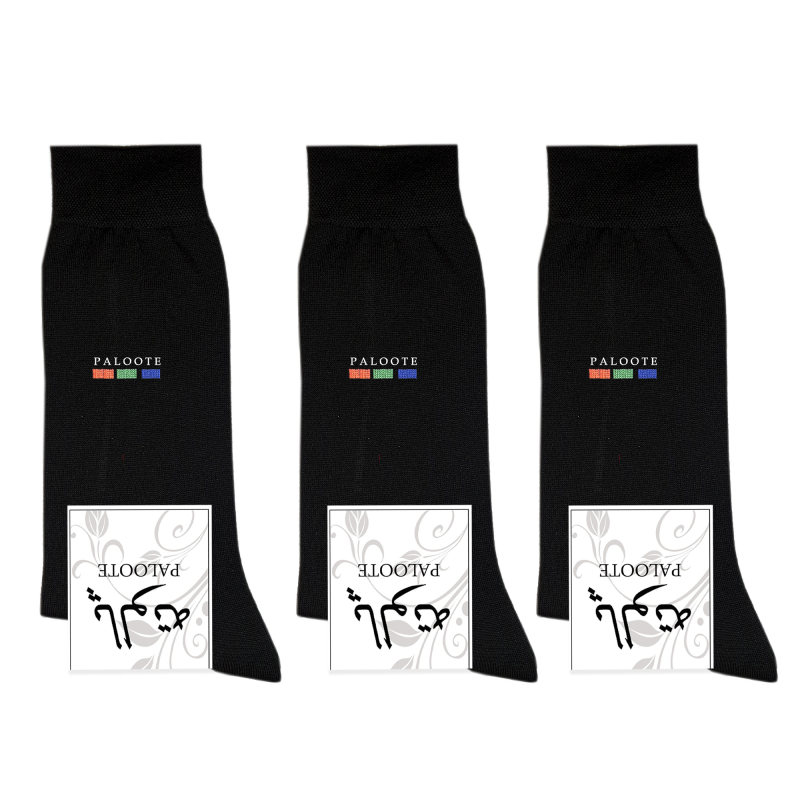 جوراب مردانه پالوته مدل PM-WIN444 مجموعه 3 عددی